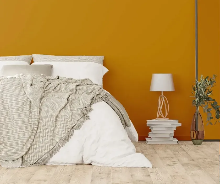 NCS S 3060-Y20R cozy bedroom wall color