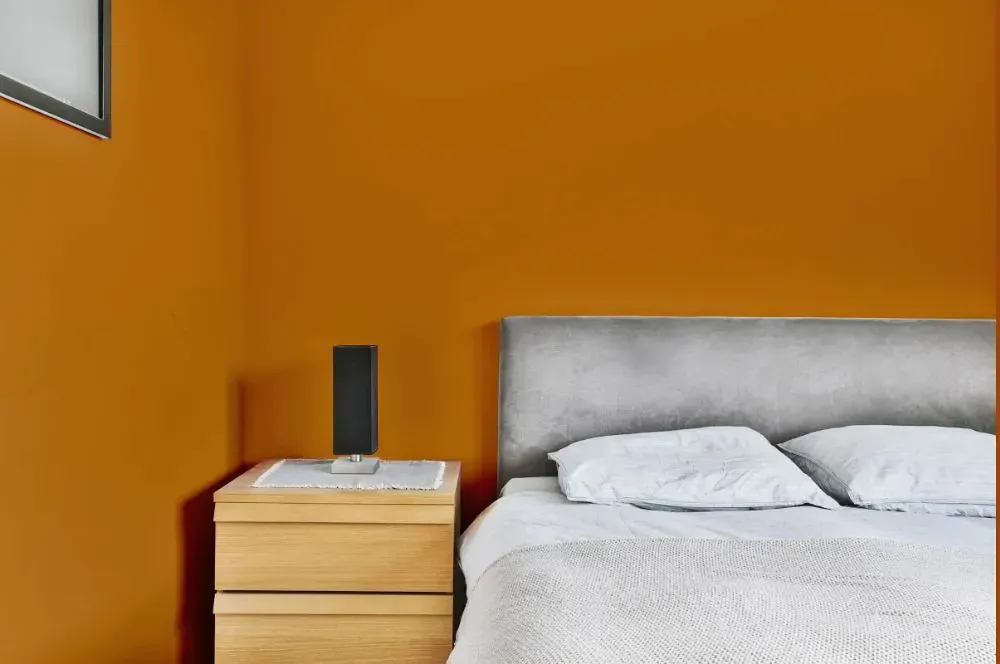 NCS S 3060-Y30R minimalist bedroom
