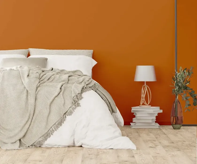 NCS S 3060-Y40R cozy bedroom wall color