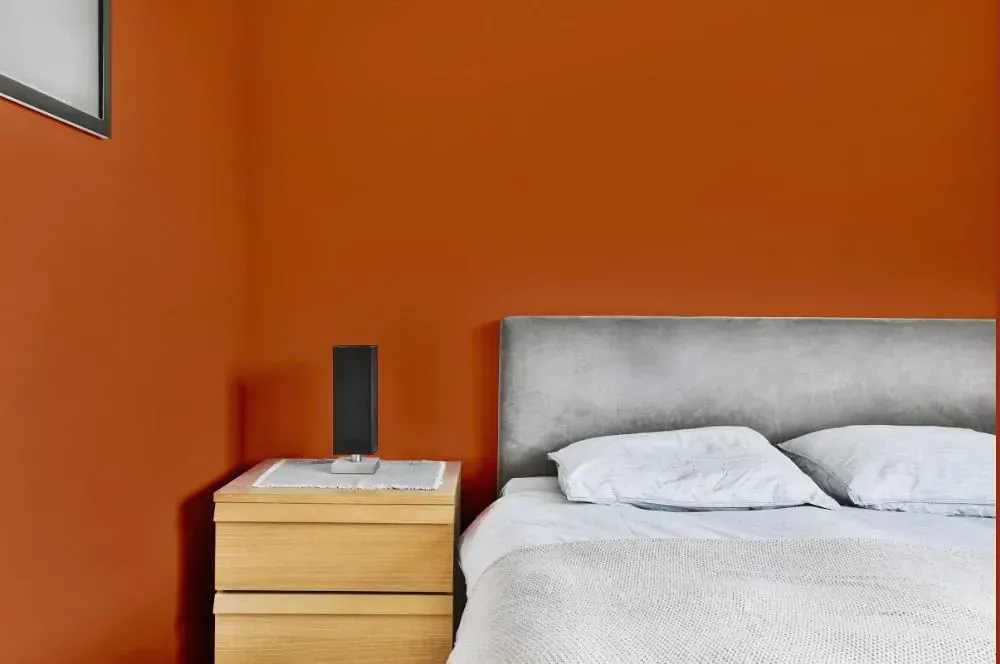 NCS S 3060-Y60R minimalist bedroom