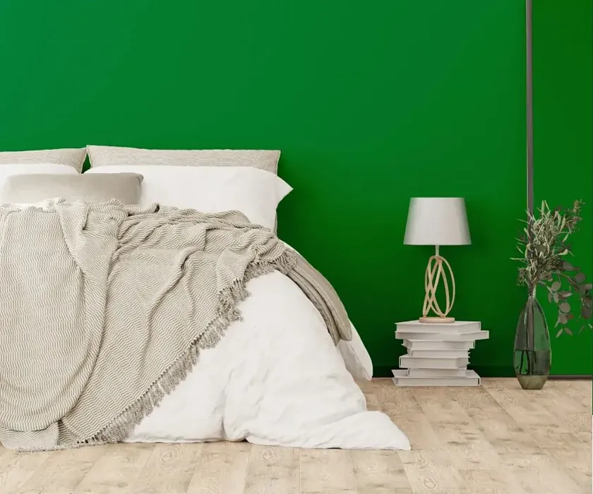 NCS S 3065-G10Y cozy bedroom wall color