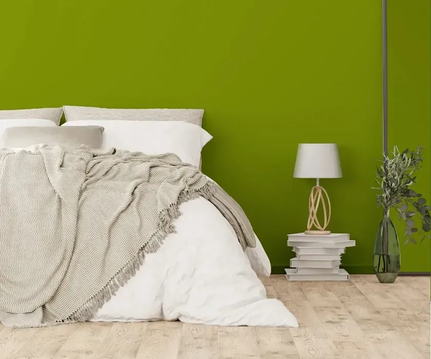 NCS S 3065-G50Y cozy bedroom wall color