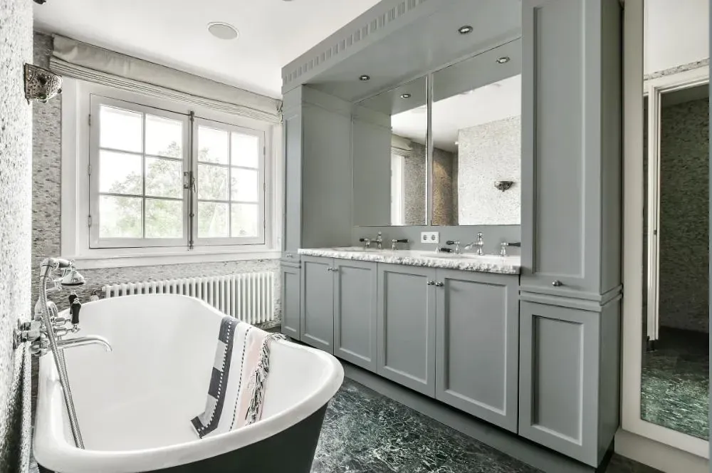 NCS S 3502-B50G victorian bathroom paint