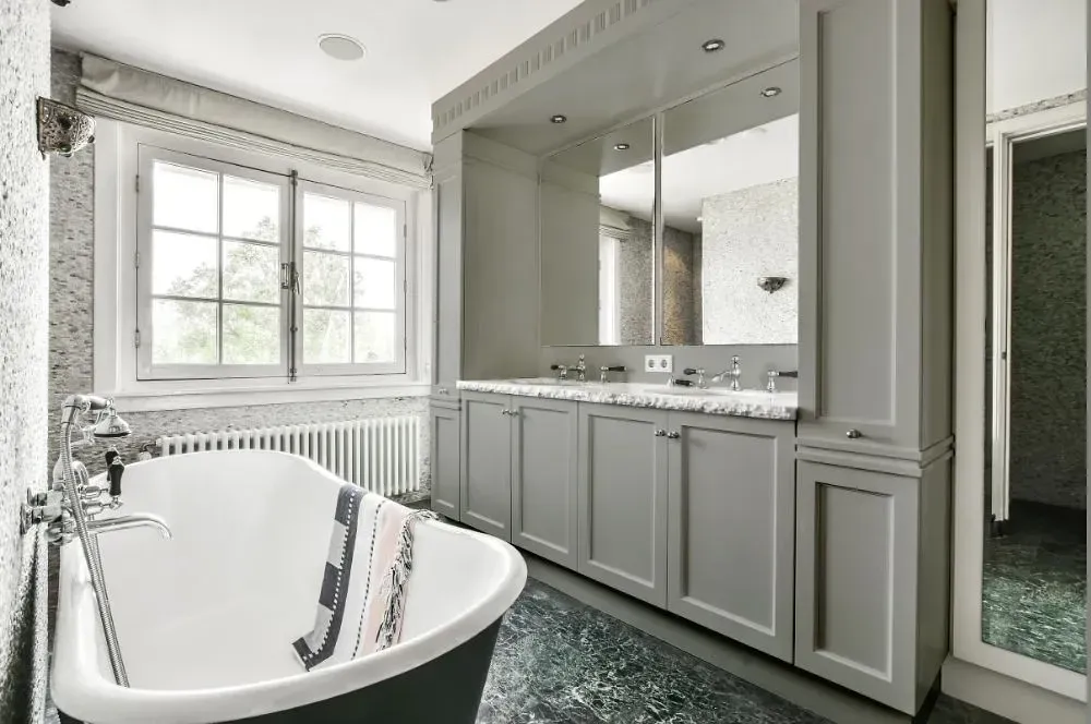 NCS S 3502-G50Y victorian bathroom paint