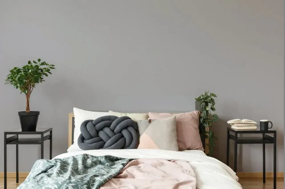 NCS S 3502-R50B scandinavian bedroom