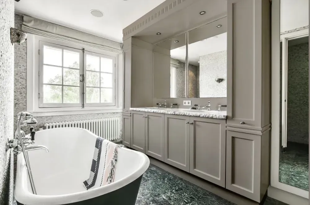 NCS S 3502-Y victorian bathroom paint