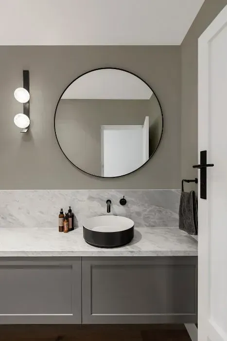 NCS S 3502-Y20R minimalist bathroom