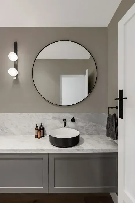 NCS S 3502-Y50R minimalist bathroom