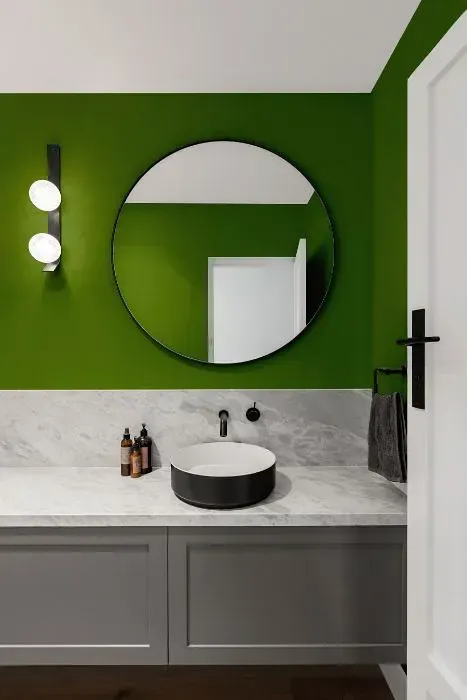 NCS S 3560-G40Y minimalist bathroom