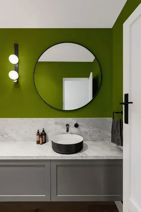 NCS S 3560-G50Y minimalist bathroom