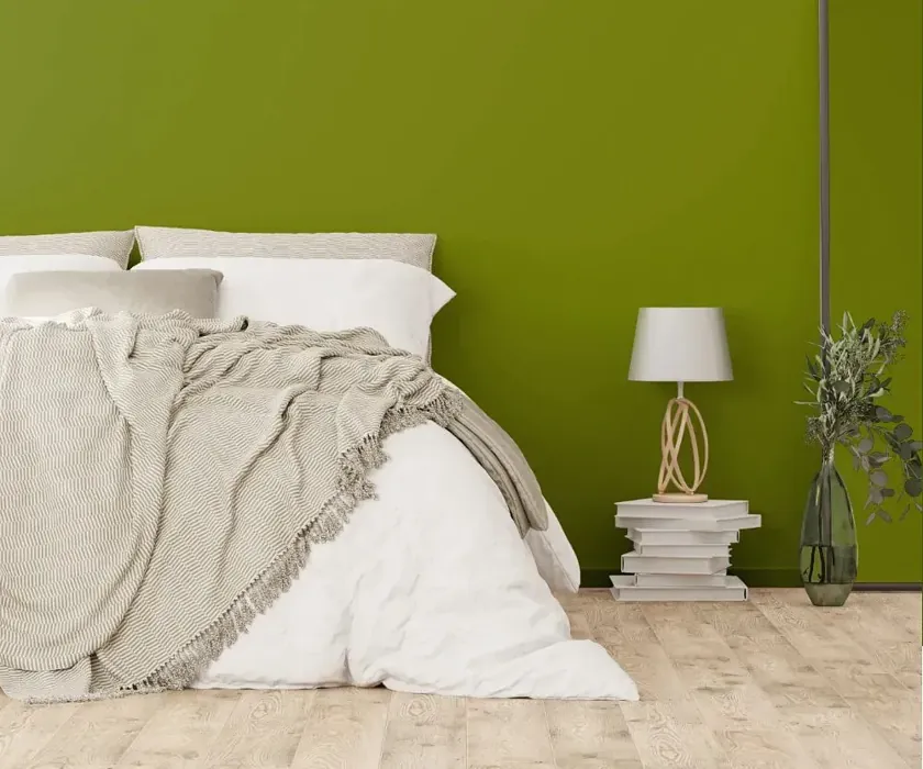 NCS S 3560-G50Y cozy bedroom wall color