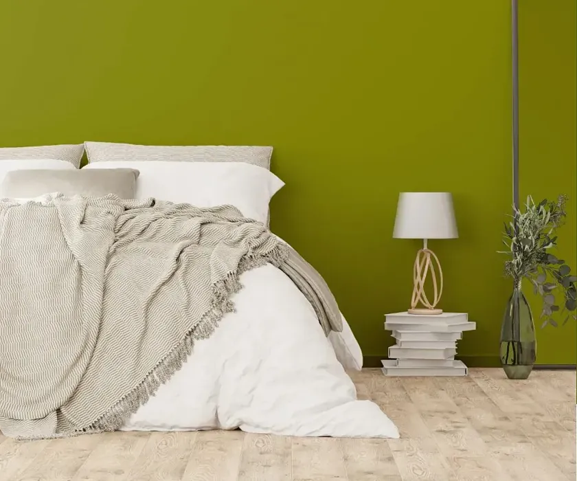 NCS S 3560-G60Y cozy bedroom wall color
