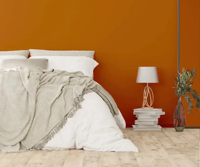 NCS S 3560-Y40R cozy bedroom wall color