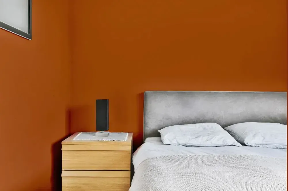 NCS S 3560-Y50R minimalist bedroom