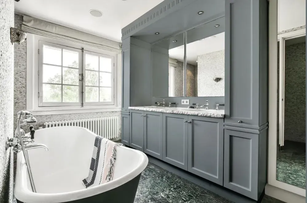 NCS S 4005-B victorian bathroom paint