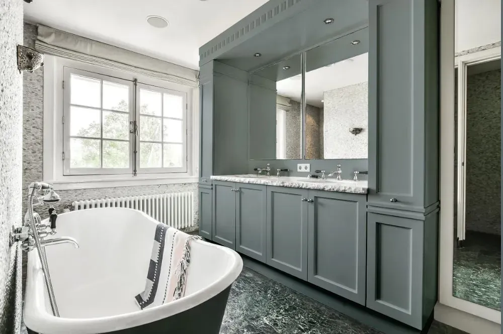 NCS S 4005-B20G victorian bathroom paint