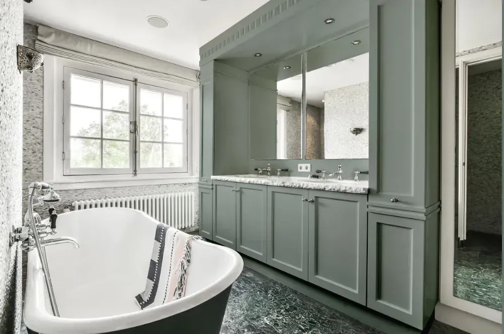 NCS S 4005-G victorian bathroom paint