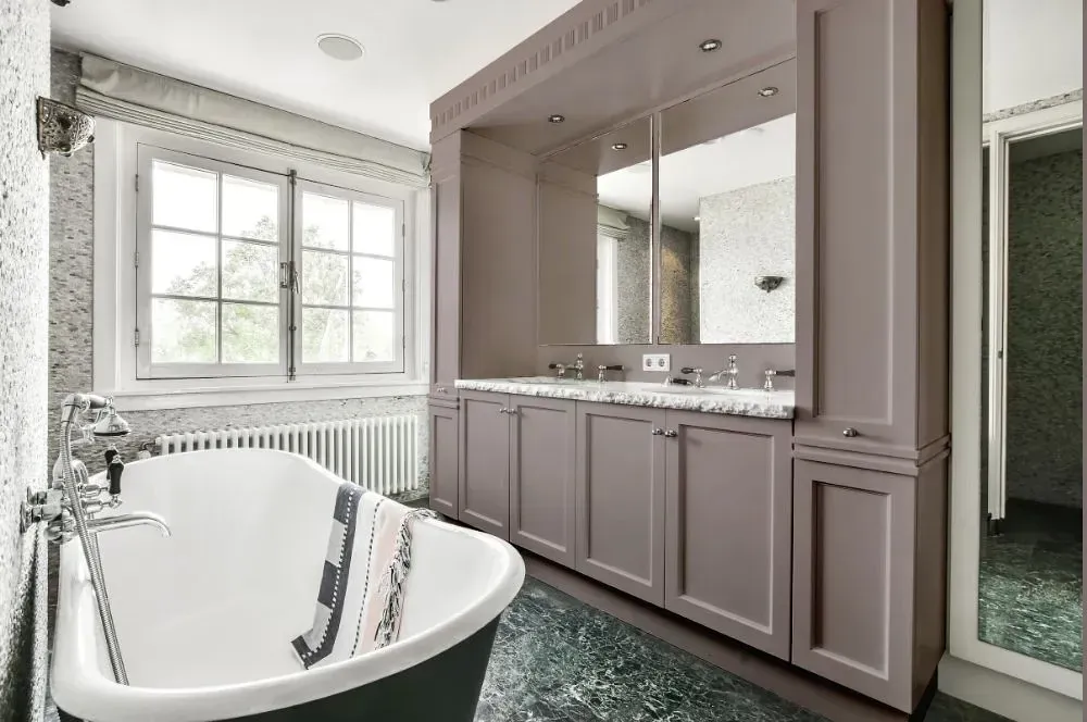 NCS S 4005-R victorian bathroom paint