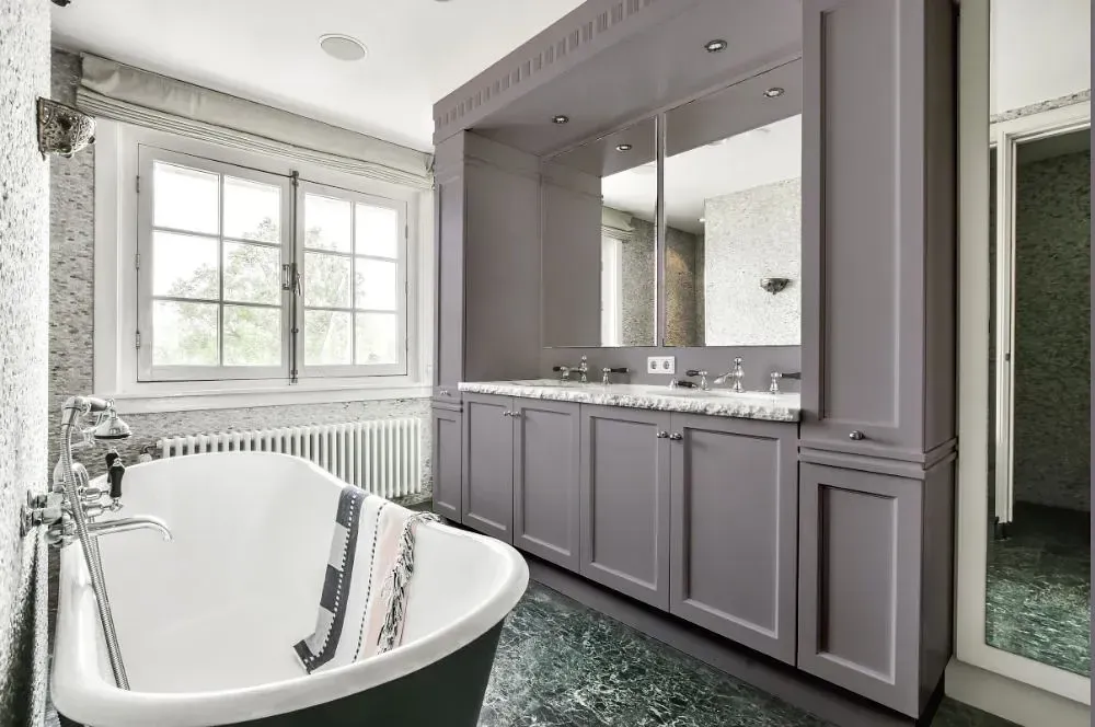 NCS S 4005-R50B victorian bathroom paint