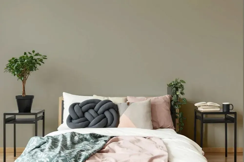 NCS S 4005-Y scandinavian bedroom