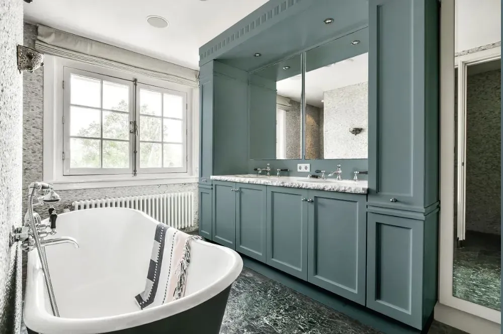 NCS S 4010-B30G victorian bathroom paint