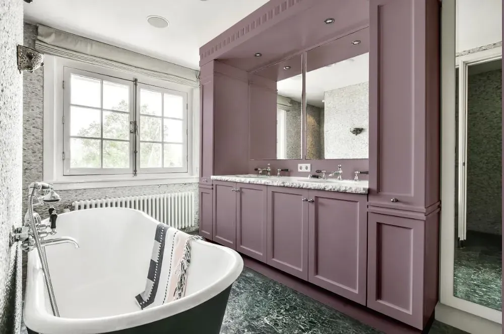 NCS S 4010-R30B victorian bathroom paint