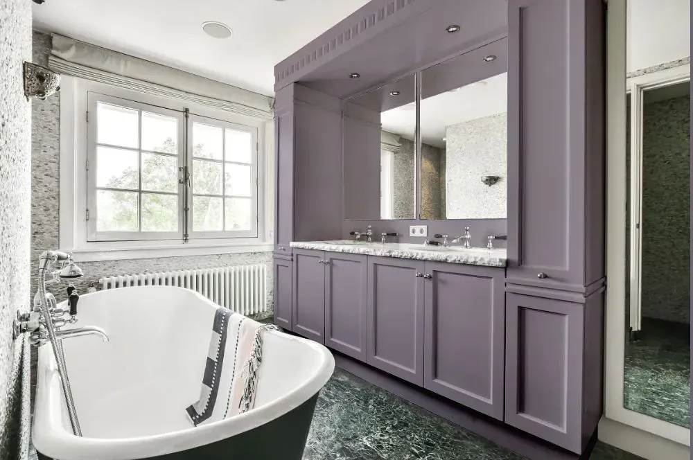 NCS S 4010-R50B victorian bathroom paint