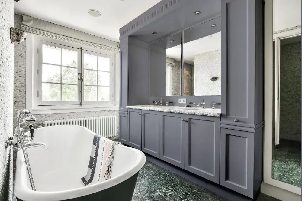 NCS S 4010-R70B victorian bathroom paint