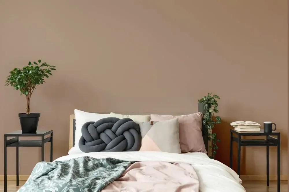 NCS S 4010-Y50R scandinavian bedroom