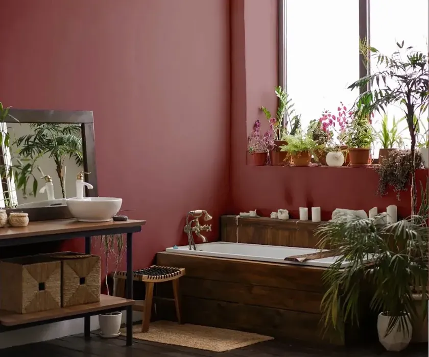 NCS S 4020-R boho bathroom