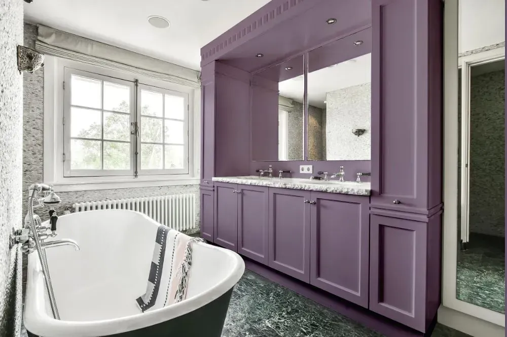 NCS S 4020-R50B victorian bathroom paint