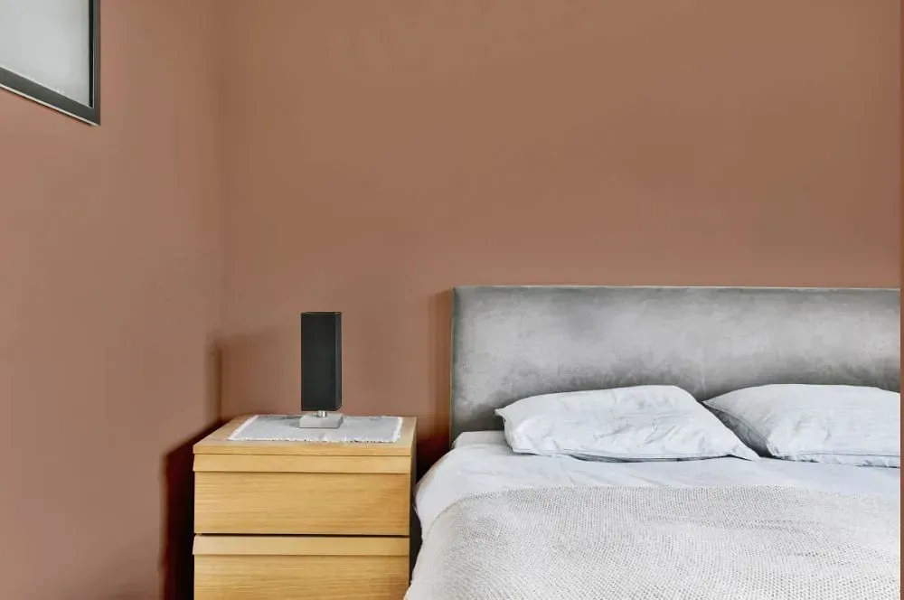 NCS S 4020-Y50R minimalist bedroom