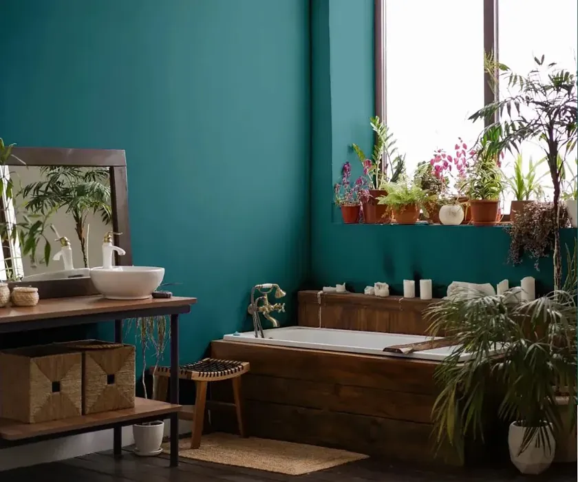 NCS S 4030-B30G boho bathroom