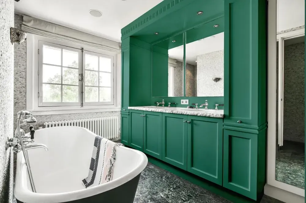 NCS S 4030-B90G victorian bathroom paint