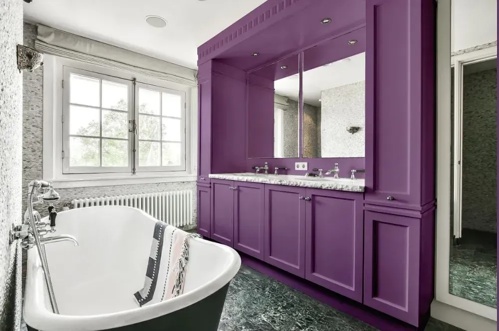 NCS S 4030-R50B victorian bathroom paint