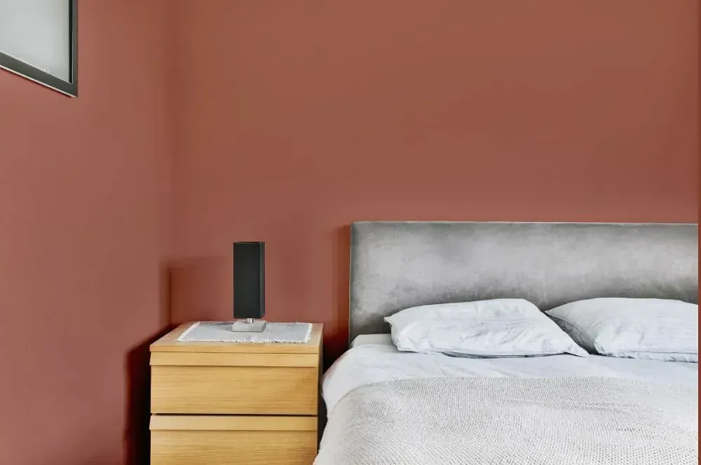 NCS S 4030-Y70R minimalist bedroom