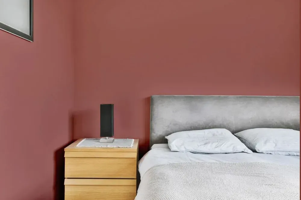 NCS S 4030-Y80R minimalist bedroom