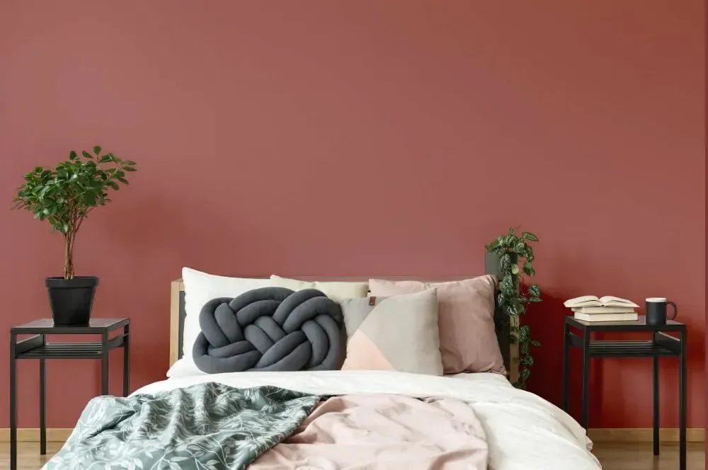 NCS S 4030-Y90R scandinavian bedroom