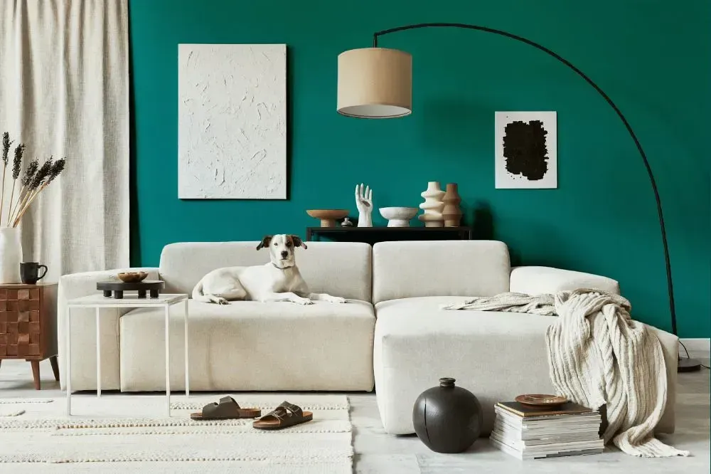 NCS S 4040-B50G cozy living room
