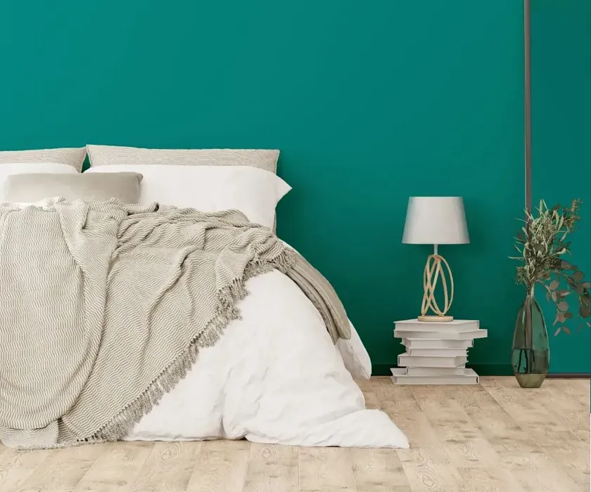 NCS S 4040-B50G cozy bedroom wall color