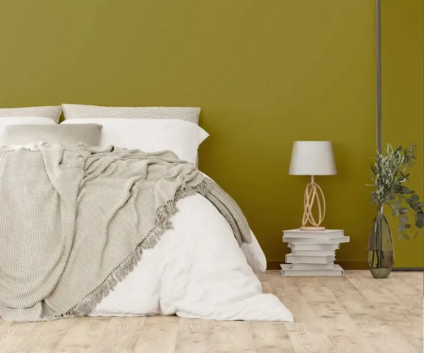 NCS S 4040-G80Y cozy bedroom wall color