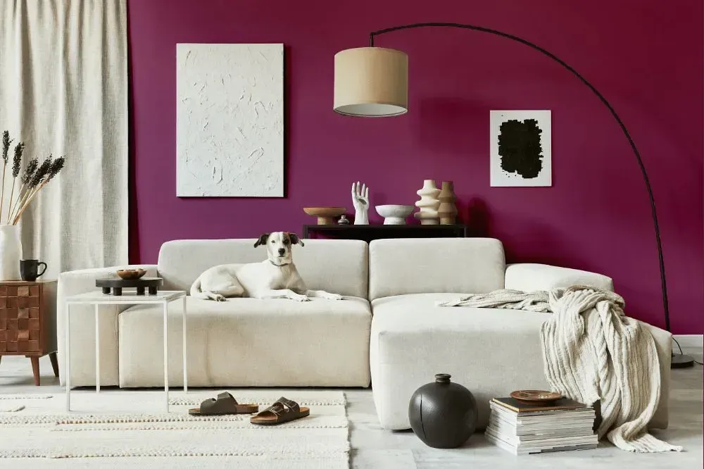 NCS S 4040-R30B cozy living room