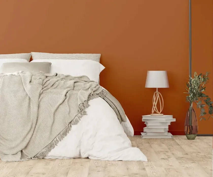 NCS S 4040-Y50R cozy bedroom wall color