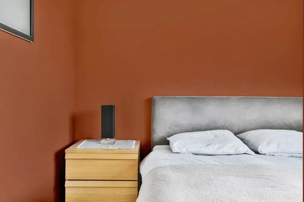 NCS S 4040-Y60R minimalist bedroom