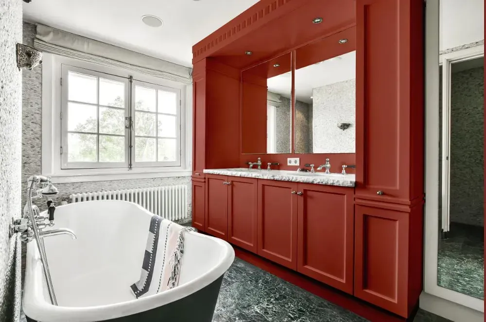 NCS S 4040-Y80R victorian bathroom paint