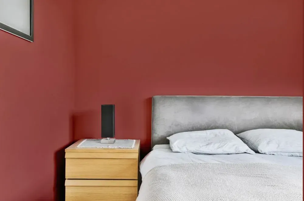NCS S 4040-Y80R minimalist bedroom