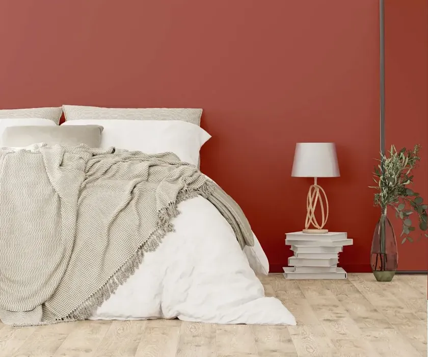 NCS S 4040-Y90R cozy bedroom wall color