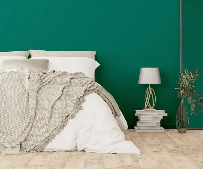 NCS S 4050-B70G cozy bedroom wall color