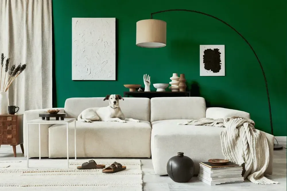 NCS S 4050-B90G cozy living room