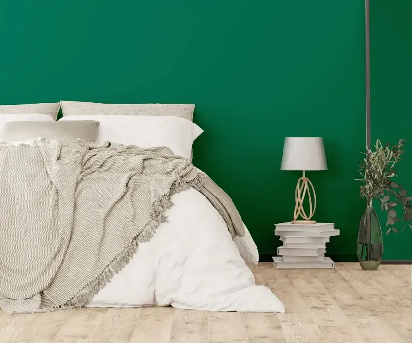 NCS S 4050-B90G cozy bedroom wall color